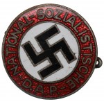 III Reich, NSDAP Badge - Franz J. Klami & Sohn, Gablonz