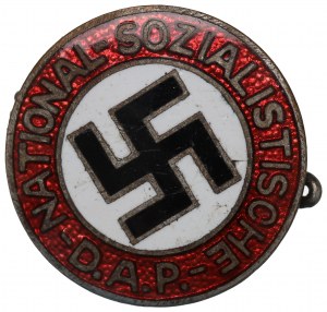 III Reich, NSDAP Badge - Franz J. Klami & Sohn, Gablonz