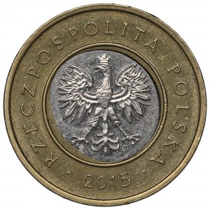 Third Republic, 2 zloty 2015 - destruct