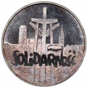 III RP, 100.000 złotych 1990 Solidarność typ A