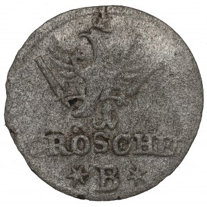 Germany, Prussia, 1 groschel 1754 B