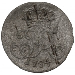 Germany, Prussia, 1 groschel 1754 B