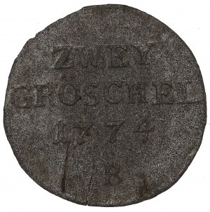 Silesia under Prussian rule, 2 Gröschel 1774, Wrocław