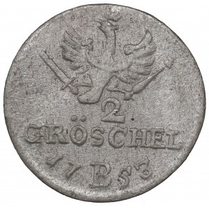 Śląsk pod panowaniem pruskim, 2 Gröschel 1753, Wrocław
