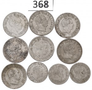 Germany, Prussia, Lot 1/2-1 silber groschen 1824-70