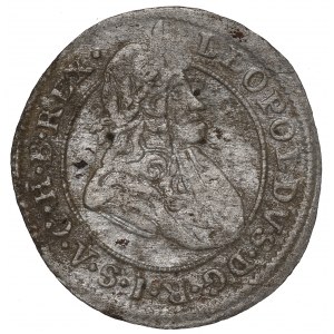 Schlesien under Habsburg, Leopold, 1 kreuzer 1700, Oppeln