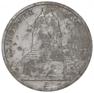 Germany, Saxony, 3 marks 1913 E