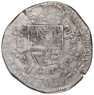 Spanish Netherlands, Tournai, Philip IV, Patagon 1634