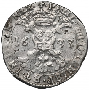 Spanish Netherlands, Flandres, Philip IV, Patagon 1633