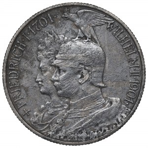 Germany, Preussen, 2 mark 1901 - 200 years of Kingdom of Prussia