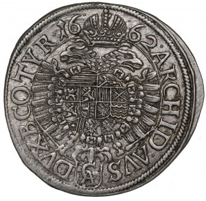 Austria, 15 kreuzer 1662, Vienna