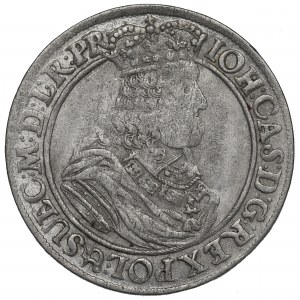 John II Casimir, 18 groschen 1662, Danzig - Lion in shield