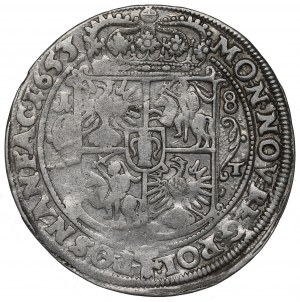 John II Casimir, 18 groschen 1653, Posen