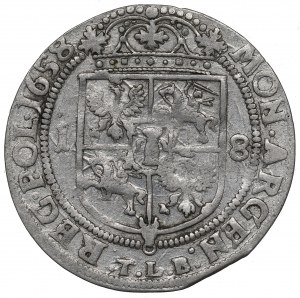 John II Casimir, 18 groschen 1658, Cracow