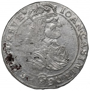 John II Casimir, 18 groschen 1668, Bromberg