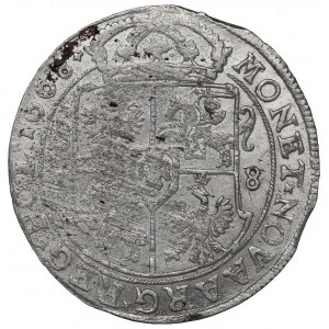 John II Casimir, 18 groschen 1668, Bromberg