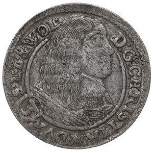 Schlesien, Christian of Wohlau, 3 kreuzer 1662