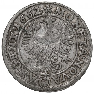Schlesien, Ludovic, 3 kreuzer 1662, Liegnitz