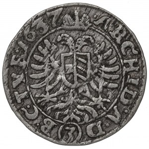 Austria, Ferdinand, 3 kreuzer 1637