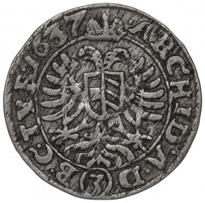 Austria, Ferdinand, 3 kreuzer 1637