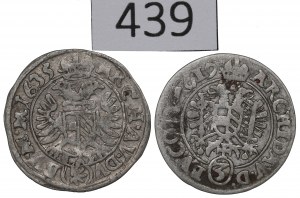 Austria, Lot 3 kreuzers 1619-35