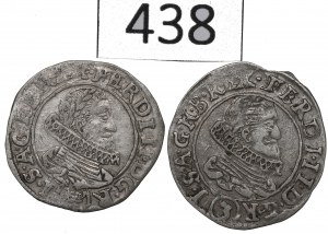 Austria, Lot 3 kreuzers 1630-34