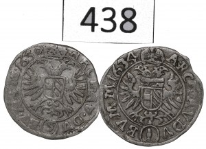 Austria, Lot 3 kreuzers 1630-34