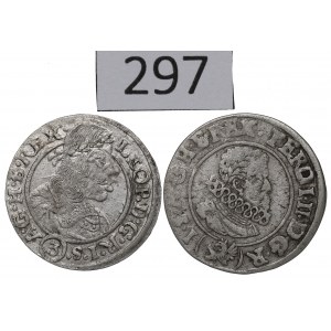 Austria, Lot 3 kreuzers 1621-65
