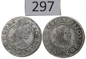 Austria, Lot 3 kreuzers 1621-65