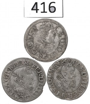 Austria, Lot 3 kreuzers