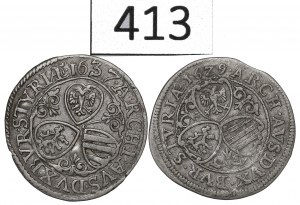 Austria, Lot 3 kreuzers 1629-37
