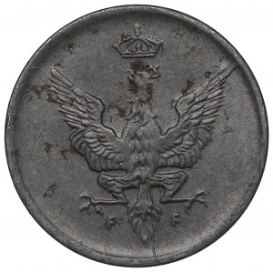Kingdom of Poland, 1 fenig 1918