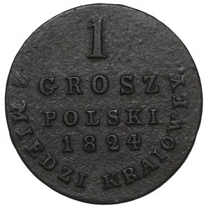 Kingdom of Poland, Alexander I, 1 groscehn 1824