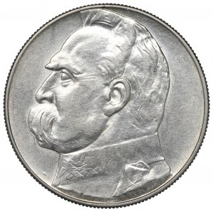 II Republic of Poland, 10 zloty 1937 Pilsudski