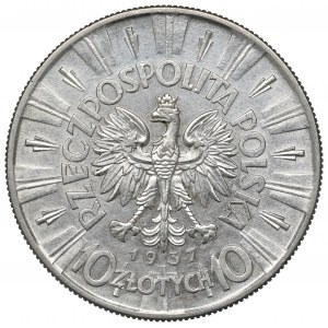 II RP, 10 zlotých 1937 Piłsudski