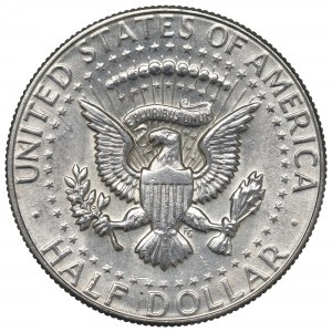 USA, 1/2 dollar 1969