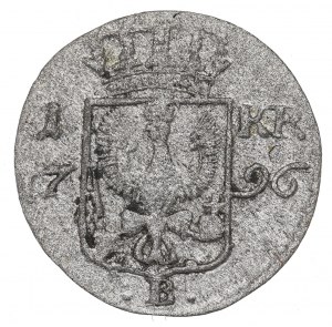 Germany, Prussia, 1 kreuzer 1796, Breslau