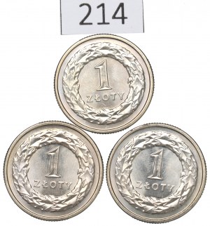 Third Republic, Set of 1 Gold 1992