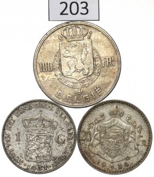 Belgium and Netherlands, Lot of coins