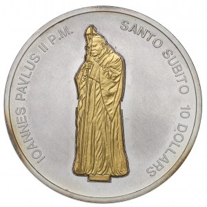 Nauru, $10 2007 - John Paul II