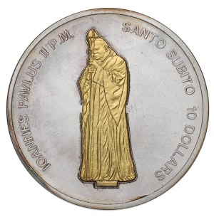 Nauru, $10 2007 - John Paul II