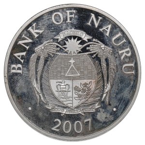 Nauru, 10 dolarów 2007 - Jan Paweł II