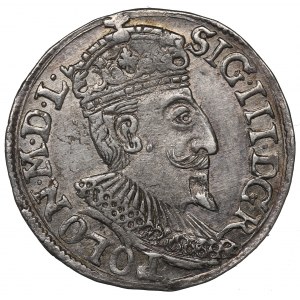 Sigismund III Vasa, 3 Groschen 1595 Olkusz