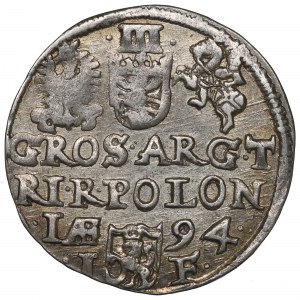 Sigismund III, 3 groschen 1594, Olcusia