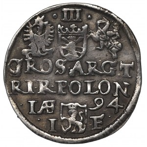 Sigismund III, 3 groschen 1594, Olcusia