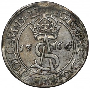 Sigismund II Augustus, 3 groschen 1564, Vilnius - LI/L
