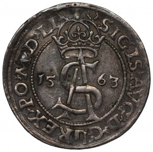 Sigismund II Augustus, 3 groschen 1563, Vilnius - LI/L
