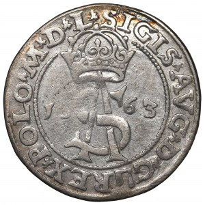 Sigismund II Augustus, 3 groschen 1563, Vilnius - L/LI