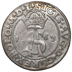 Sigismund II Augustus, 3 groschen 1563, Vilnius - L/LI