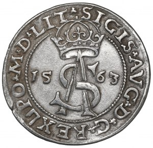 Sigismund II Augustus, 3 groschen 1563, Vilnius - LIT/LI